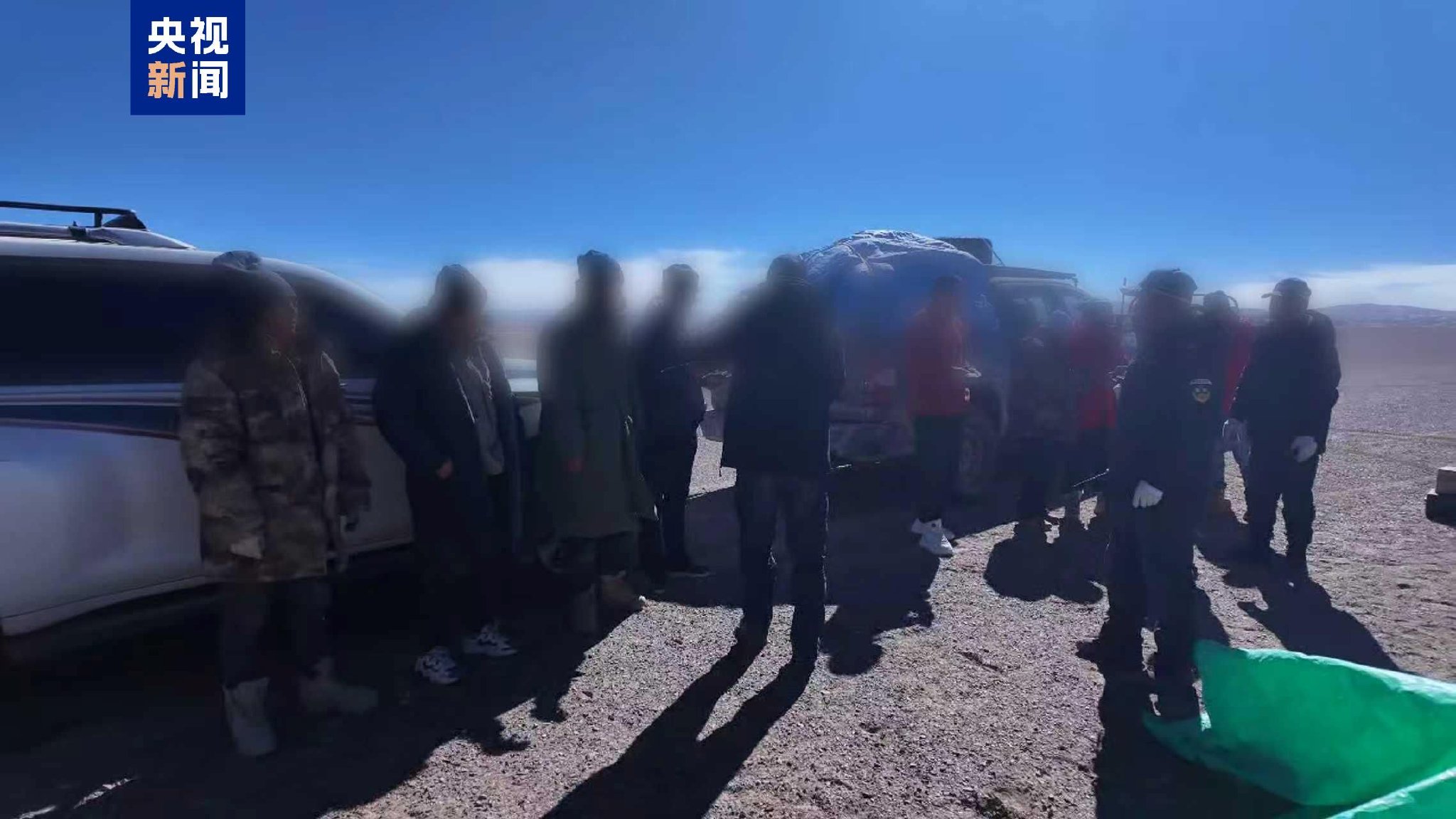 21名非法穿越者在青海可可西里被查获