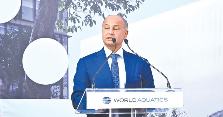 世界泳联主席侯赛因“点赞”十五运会:“跨区域办赛”值得借鉴推广