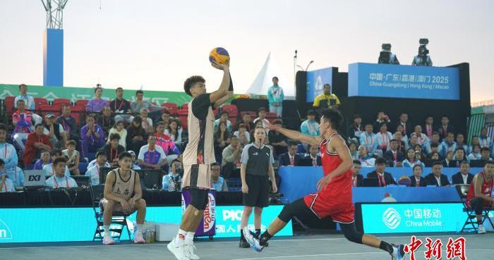 (粤港澳全运会)三人篮球1/4决赛战罢 男子组、女子组四强队伍出炉
