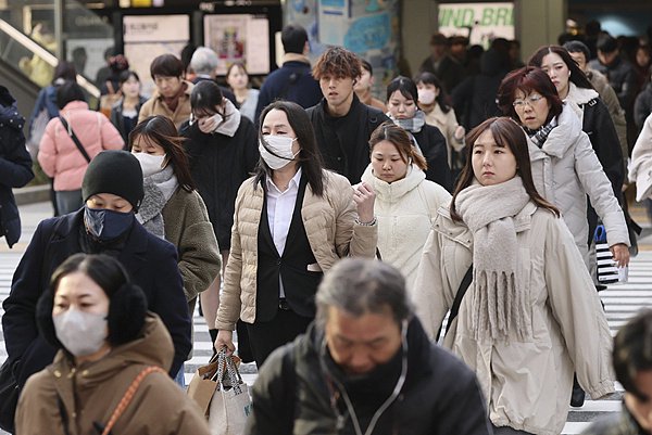 日本流感疫情扩散 八成地区达“警报”级别