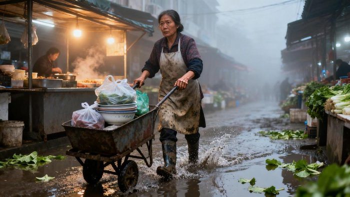 菜场女作家写透女性苦难，清醒活着才是真底气