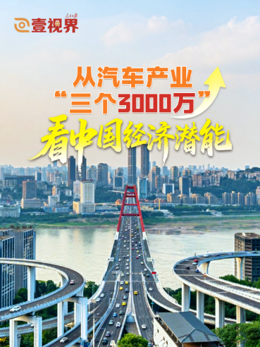 壹视界·任平文章解读｜从汽车产业“三个3000万”，看中国经济潜能