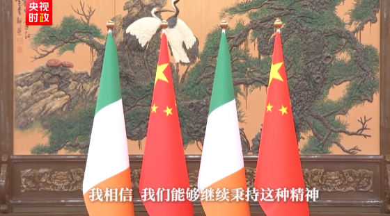 独家视频丨习近平：相互尊重、平等相待、互利共赢是中爱关系长期稳定发展的宝贵经验