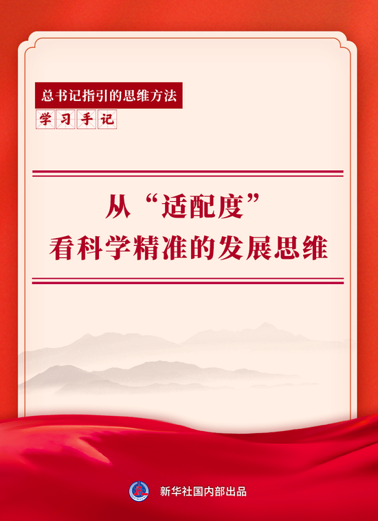 学习手记|从“适配度”看科学精准的发展思维